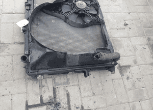 CHŁODNICA WODY + WENTYLATOR NISSAN PATHFINDER R51 III 2005R- 2.5 DCI 7