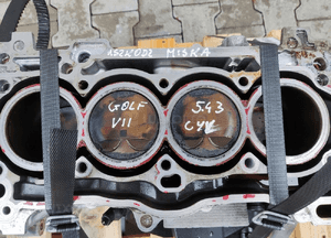 Silnik dół silnika wał korbowy tłoki volkswagen golf vii 1.2 tsi cyv 12-16 9