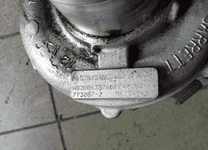 turbosprężarka koleos 2.0 dci gta1549lv 2