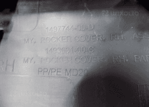 Tesla y listwa progowa nakładka prawa 1497744-00-D 1493631-0-C 10