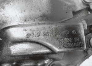 Most dyferencjał mercedes c w 203 2001 2,65 3