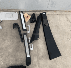 MERCEDES GL 164 listwa dekor plastik słupek czarny amg próg bagażnika uszczelka 7