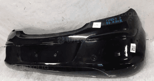 Zderzak tył tylny do opel corsa d 5D 5 drzwi kod kolor Z20R czarny 3