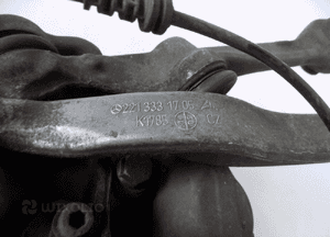 Mercedes S W 221 Zwrotnica Przednia Lewa - 4671 6