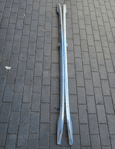 RELINGI DACHOWE komplet VW Passat B6 kombi lift srebrne chrom 2