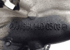 Chłodniczka zawór kolektor egr mercedes W204 2.2 cdi 651 bi 5