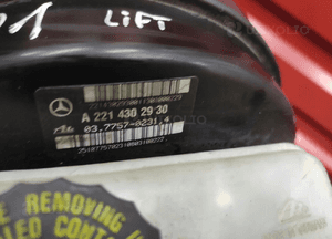 MERCEDES W221 LIFT SERWO POMPA HAMULCOWA SERVO ORYGINAŁ BDB STAN 5