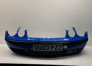 Zderzak przód przedni do volkswagen vw polo 9N LA5F niebieski 1