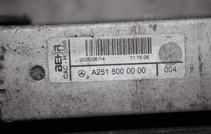 Komplet chłodnic MERCEDES ML W164 3.0 CDI 2005-2011  A2515000000 / A2515000304 2