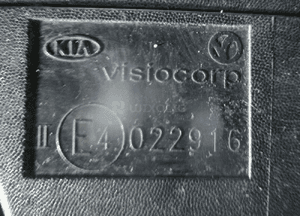 Lusterko prawe przód przednie kia soul i 1 manualne 4
