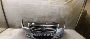 Zderzak przód przedni vw volkswagen eos LA7W srebrny halogeny 1