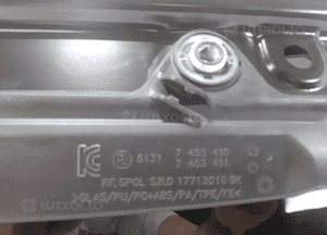 BMW 3 G21 Szyba tylna - 13145 5