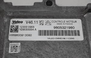 Sterownik silnika komputer Citroen C3 II 1.0 benzyna 2009-2016  9805321980 2