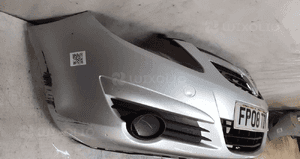 Zderzak przód przedni opel corsa d 4 iv Z157 srebrny 3