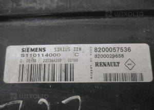 Sterownik silnika renault scenic i 1 8200057536 2
