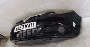 Zderzak przód przedni do opel corsa d Z20R czarny halogeny 3