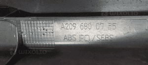 Listwa progowa nakładka progu lewy przód Mercedes CLK W209 A2096800735 5
