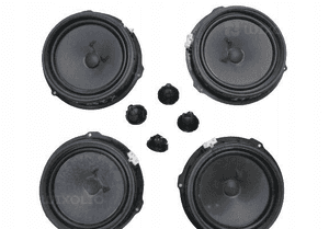 JAGUAR XF X250 GŁOŚNIKI ZESTAW KOMPLET PRZÓD TYŁ ORYGINAŁ 1