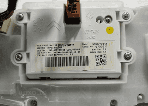 Licznik peugeot 208 i 1.0 vti 9805969580 2012-2019 europa 10