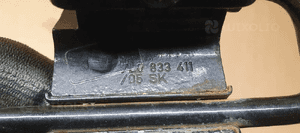 Zawias lewy tył tylny górny dolny para VW Touareg 7L0833401A 4