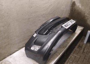 Zderzak przód przedni do peugeot 308 halogeny kth szary grafitowy 4