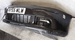 Zderzak przód przedni do volkswagen vw golf v 5 halogeny LC9Z czarny 3