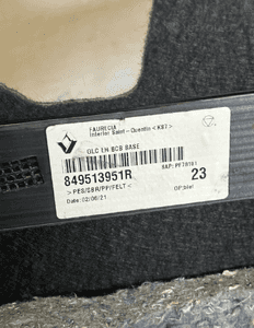 Boczek bagaznika lewy megane v 5 849513951R org fv 2