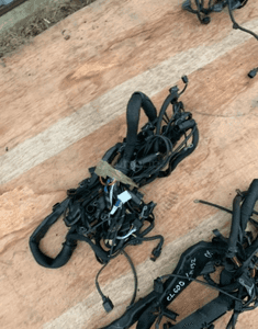 MERCEDES S CL 600 v 12 wiązka silnika M137 instalacja 3