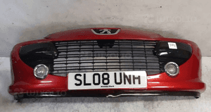 Zderzak przód przedni do peugeot 307 lift fl ekqd bordowy 1