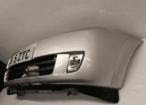 Zderzak przód przedni opel meriva a i 1 Z157 srebrny diesel halogeny 2