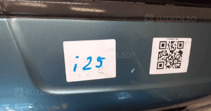 Zderzak przód przedni do audi A6 C5 halogeny LX6V seledynowy pod spryskiwacze 2