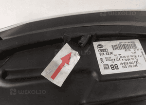 AUDI A3 8P LCI Lampa przednia zwykła Prawa - 15139 10