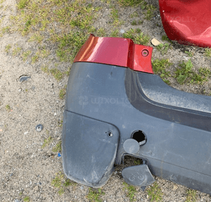 Renault Modus zamek klapy mechanizm wycieraczki  osłona 2