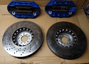 Tarcze hamulcowe przód przednie zaciski komplet BMW M5 G30 F90 4.4 7