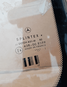 Szyba czołowa przód przednia uszczelka Mercedes Spriter 95-06r 5