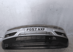 Zderzak przód przedni ford focus MK.2 2 ii 03 srebrny halogeny 1