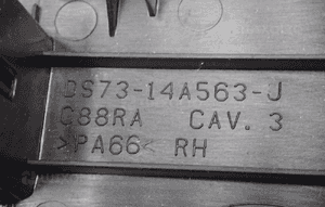 PANEL PRZEŁĄCZNIK SZYBY PRAWY TYŁ MONDEO MK5 DS73-14A567-B DOSTĘPNE 2 SZTUKI 9