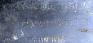 MERCEDES e 213 zderzak tylny PDC  2138850025 tył 7