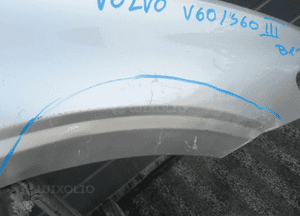 Błotnik przedni przód prawy volvo V60 ii S60 iii 3 2018- 12