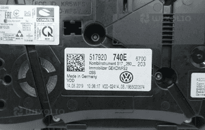 Licznik zegary vw sportsvan 517 44594KM 517920740E 5