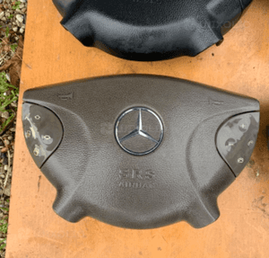 MERCEDES e211 g 463 poduszka air bag  kierowcy czarna szara beżowa ORYGINAŁ 2