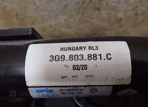 HAK HOLOWNICZY VW PASSAT B8 3G9803881C 2