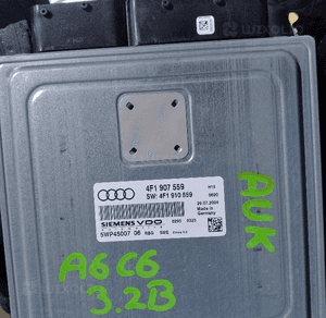 Audi A6 C6 3.2 V6 FSI komputer sterownik silnika 4F1907559 4F0907115 2