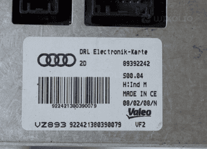 Audi A5 - Moduł DRL OM 89392242 -12373 3