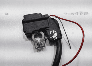Klema minusowa bmw 3 E90 E91 9184207 2008-12 lift 3