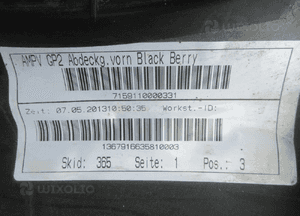 Zderzak przedni przód vw touran i lift vw caddy 1T0 1T0807221M-AA 2010-2015 31