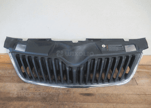 Grill gril atrapa skoda fabia ii 2 lift 2010-2014 rok 4