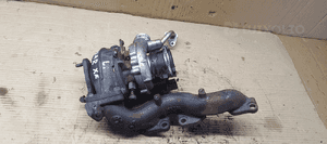 Turbina turbosprężarka turbo nastawnik kolektor Jaguar XF X250 2.7 TDV6 6R8Q-6K682-BD 1