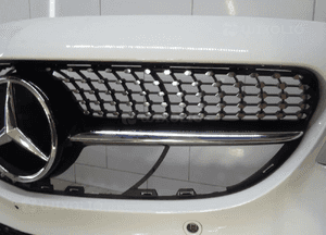 Mercedes c klasa W205 amg lift zderzak przedni 6