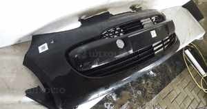 Zderzak przód przedni do peugeot 107 exl czarny 3